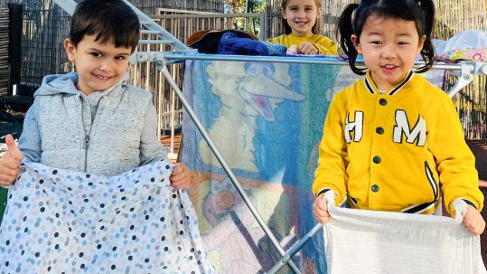 Kids Cottage Preschool - Hanging Clothes